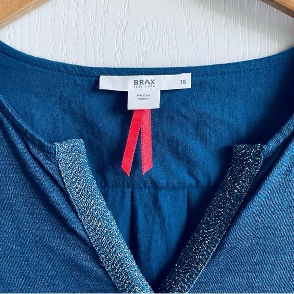 Brax Feel Good Linen Top - Picture 5 of 6